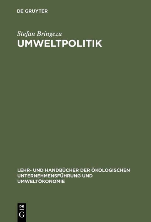 Umweltpolitik - Stefan Bringezu