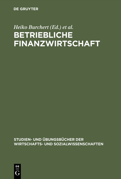 Betriebliche Finanzwirtschaft - 