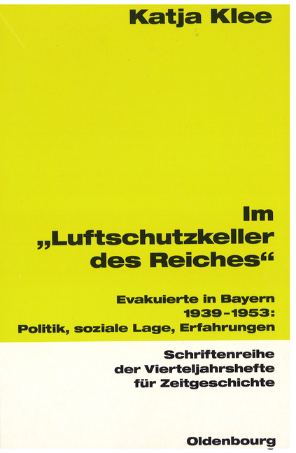 Im "Luftschutzkeller des Reiches" - Katja Klee