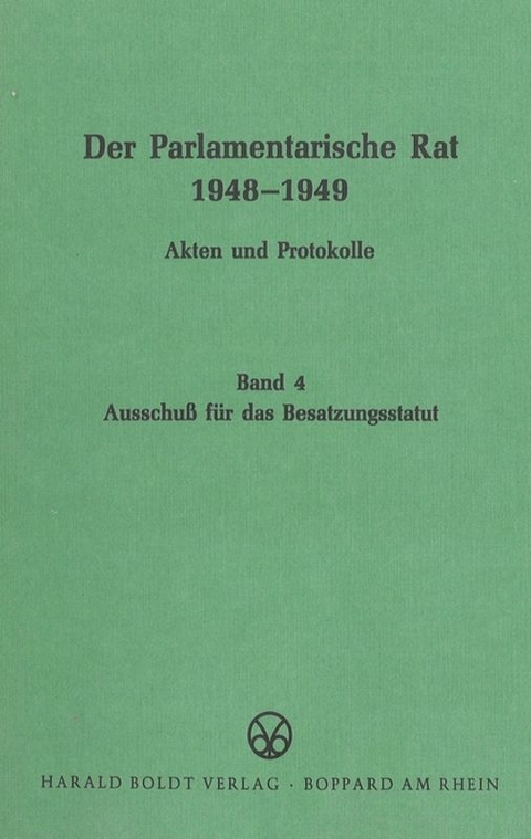 Ausschu&szlig; f&uuml;r das Besatzungsstatut