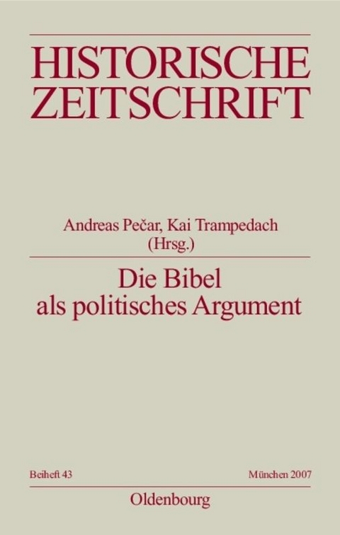 Die Bibel als politisches Argument - 