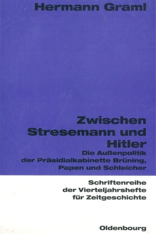 Zwischen Stresemann und Hitler