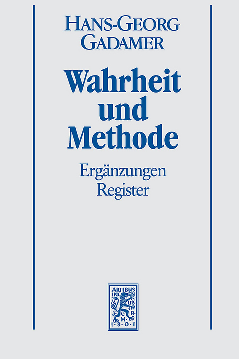 Gesammelte Werke - Hans-Georg Gadamer