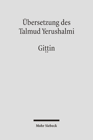 Übersetzung des Talmud Yerushalmi