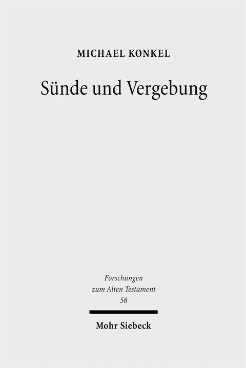 S&uuml;nde und Vergebung - Michael Konkel