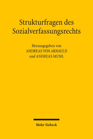 Strukturfragen des Sozialverfassungsrechts
