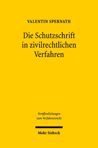 Die Schutzschrift in zivilrechtlichen Verfahren