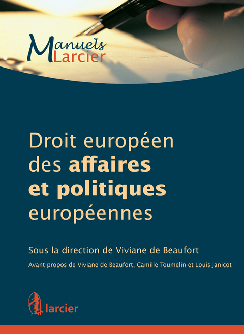 Droit europ&eacute;en des affaires et politiques europ&eacute;ennes - 