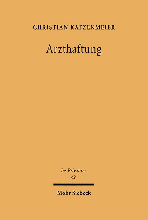 Arzthaftung - Christian Katzenmeier