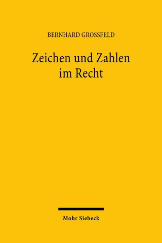 Zeichen und Zahlen im Recht