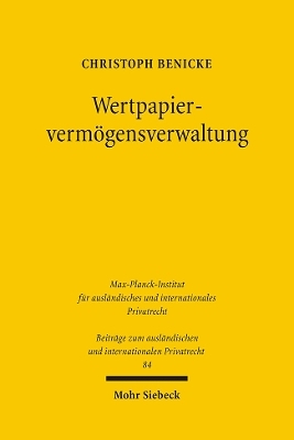 Wertpapierverm&ouml;gensverwaltung - Christoph Benicke