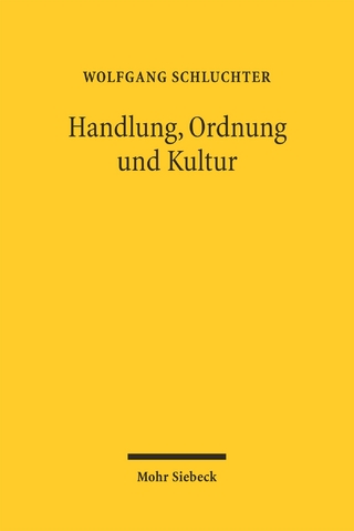 Handlung, Ordnung und Kultur