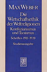 Max Weber-Studienausgabe - Max Weber