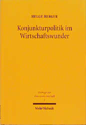 Konjunkturpolitik im Wirtschaftswunder
