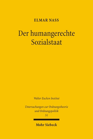 Der humangerechte Sozialstaat