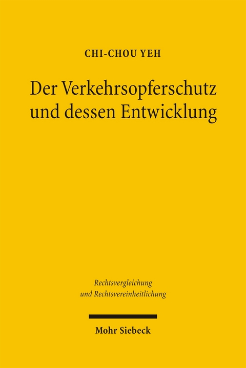 Der Verkehrsopferschutz und dessen Entwicklung - Chi-Chou Yeh