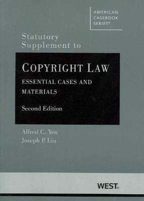 Statutory Supplement to Copyright Law