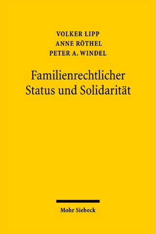 Familienrechtlicher Status und Solidarität