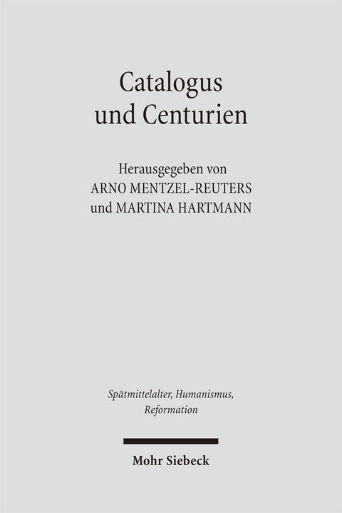 Catalogus und Centurien - 