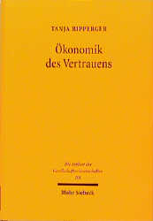 &Ouml;konomik des Vertrauens - Tanja Ripperger