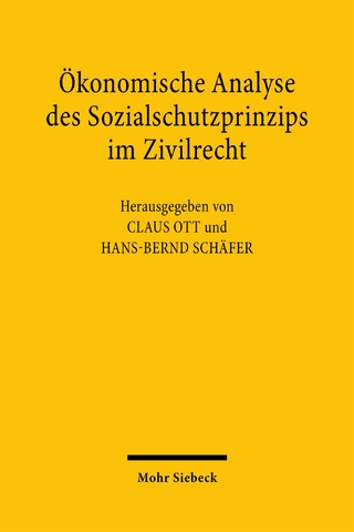 Ökonomische Analyse des Sozialschutzprinzips im Zivilrecht