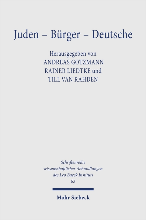 Juden - B&uuml;rger - Deutsche - 