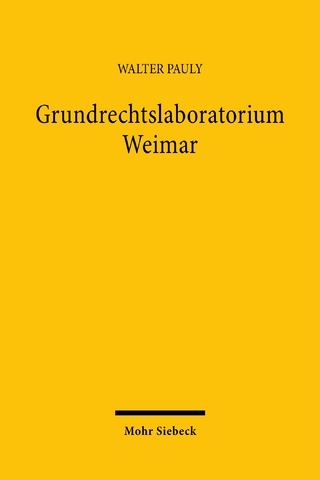 Grundrechtslaboratorium Weimar