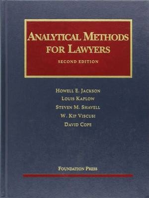 Analytical Methods for Lawyers