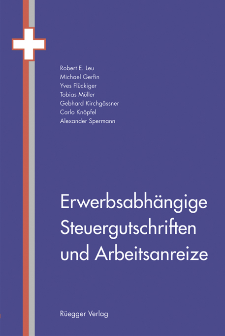 Erwerbsabh&auml;ngige Steuergutschriften und Arbeitsanreize - 