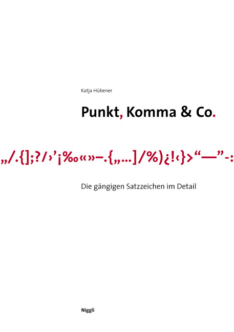 Punkt, Komma & Co. - Katja Hübener