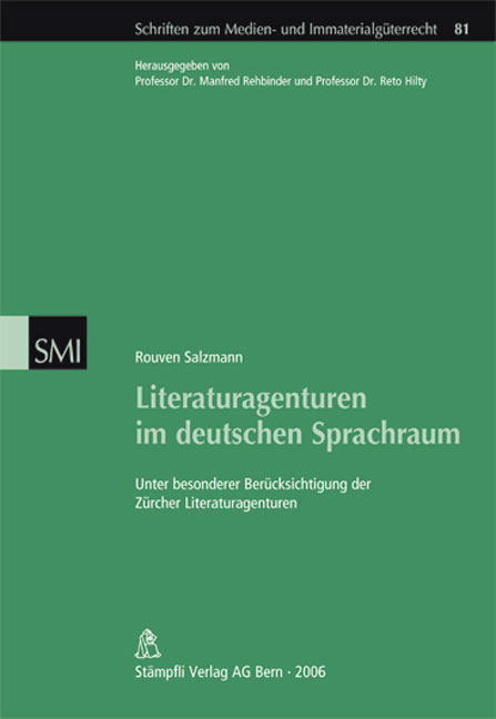 Literaturagenturen im deutschen Sprachraum - Rouven Salzmann