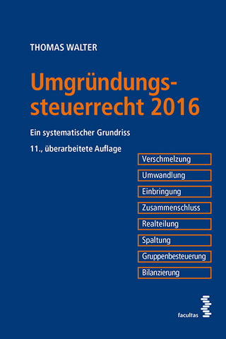 Umgründungssteuerrecht 2016