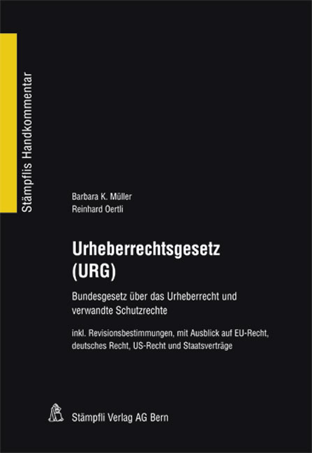 Urheberrechtsgesetz (URG) - 