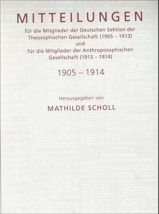 Scholl-Mitteilungen