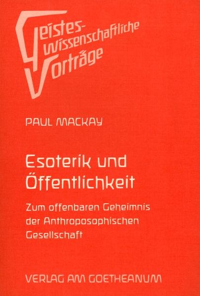 Esoterik und &Ouml;ffentlichkeit - Paul Mackay
