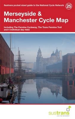 Merseyside & Manchester Cycle Map 25 -  Sustrans