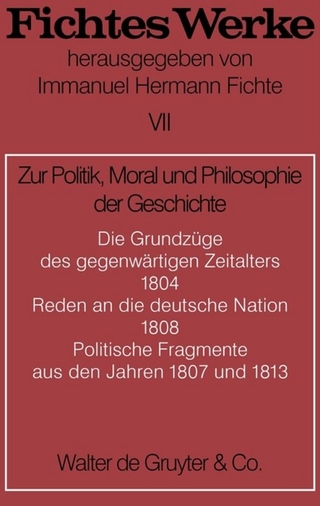 Zur Politik, Moral und Philosophie der Geschichte