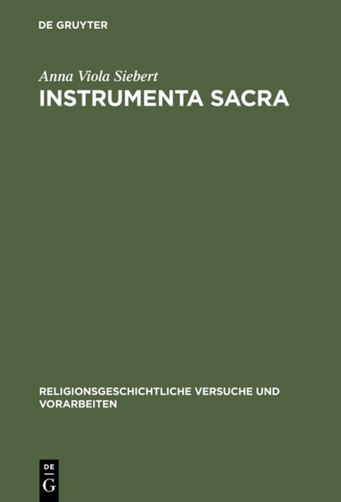 Instrumenta Sacra - Anna Viola Siebert