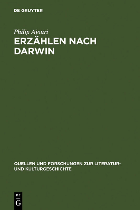Erz&auml;hlen nach Darwin - Philip Ajouri