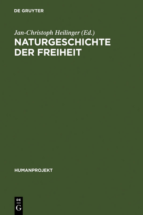Naturgeschichte der Freiheit - 