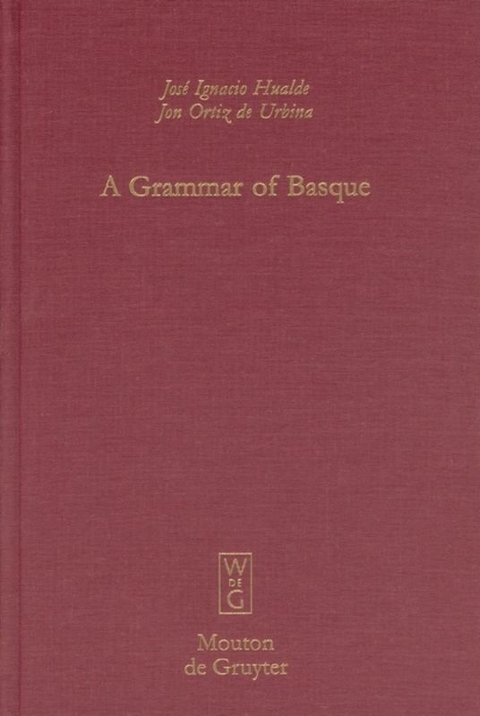 A Grammar of Basque - 
