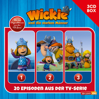 Wickie - 3-CD Hörspielbox zur neuen TV-Serie (CGI). Vol.1, 3 Audio-CDs