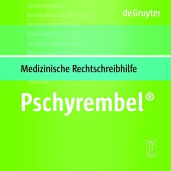 Pschyrembel&reg; Medizinische Rechtschreibhilfe