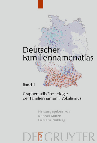 Graphematik/Phonologie der Familiennamen I