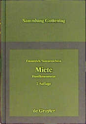 Miete - Volker Emmerich, J&uuml;rgen Sonnenschein, Birgit Weitemeyer