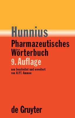 Hunnius Pharmazeutisches W&ouml;rterbuch - 