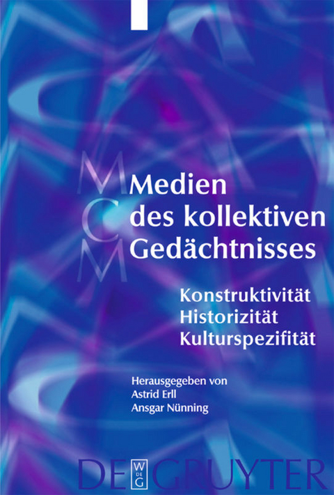 Medien des kollektiven Ged&auml;chtnisses - 