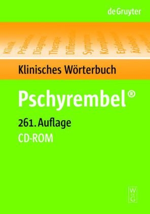 Pschyrembel&reg; Klinisches W&ouml;rterbuch - 