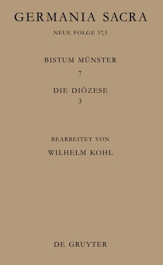 Die Bistümer der Kirchenprovinz Köln. Das Bistum Münster 7,3: Die Diözese