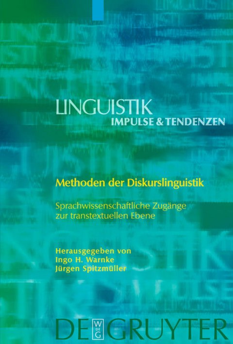 Methoden der Diskurslinguistik - 